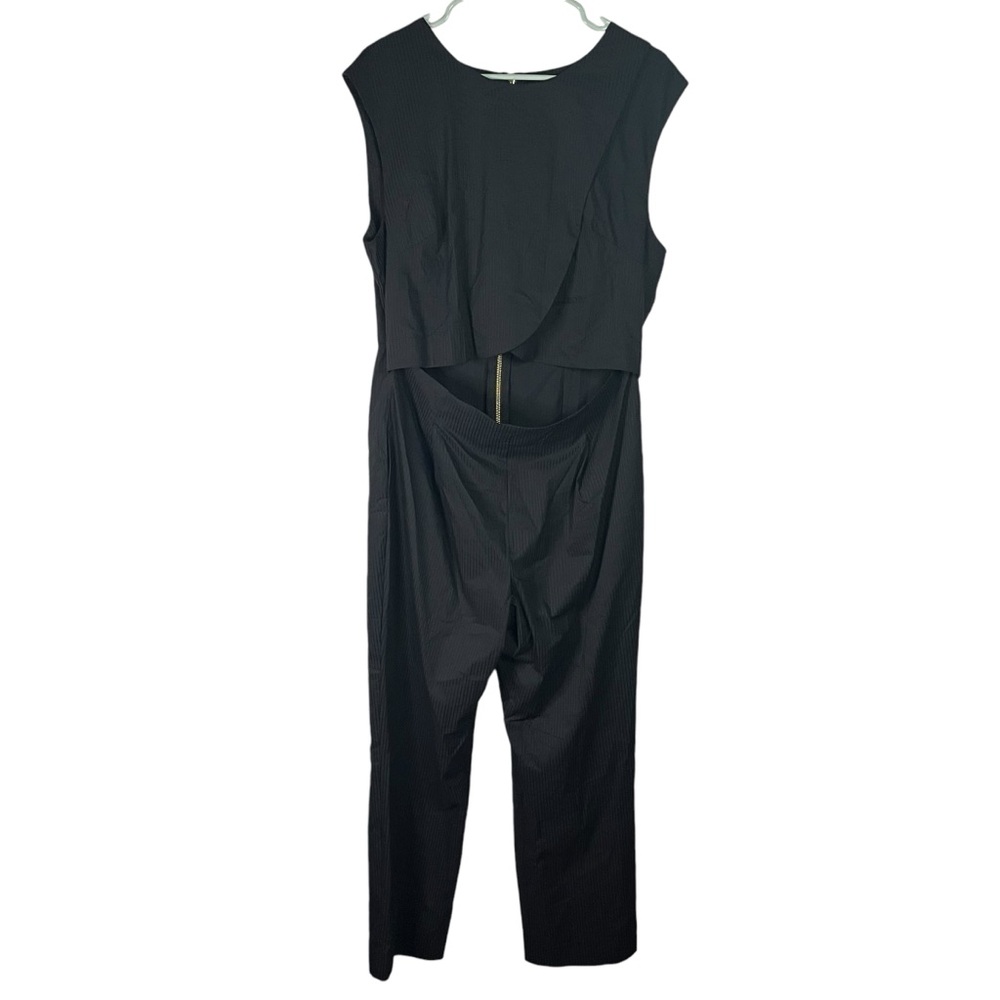 Madri Nursing Friendly Crossover Jumpsuit - Picture 4 of 8
